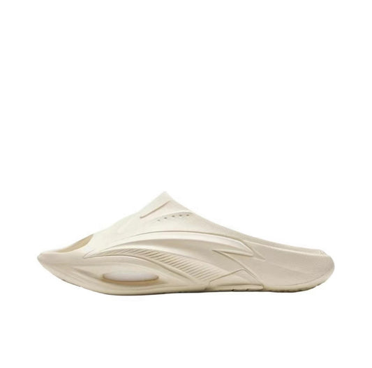 Anta Nitrogen Bubble Leisure Sports Recovery Slippers - Off White